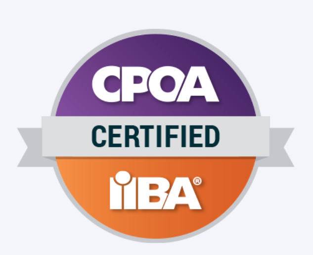 CPOA certified badge