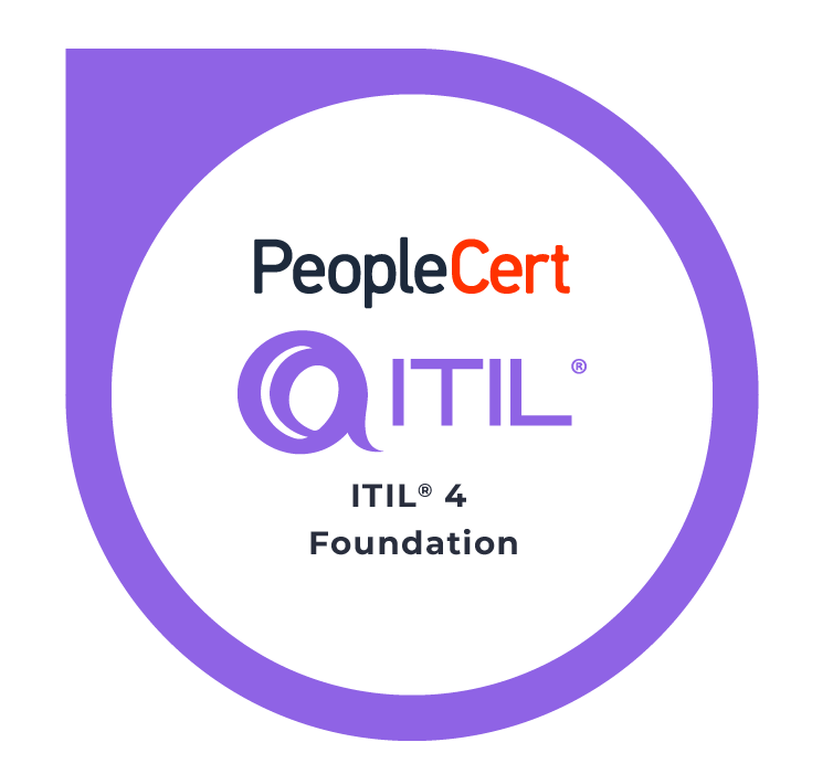 ITIL 4 Foundation badge